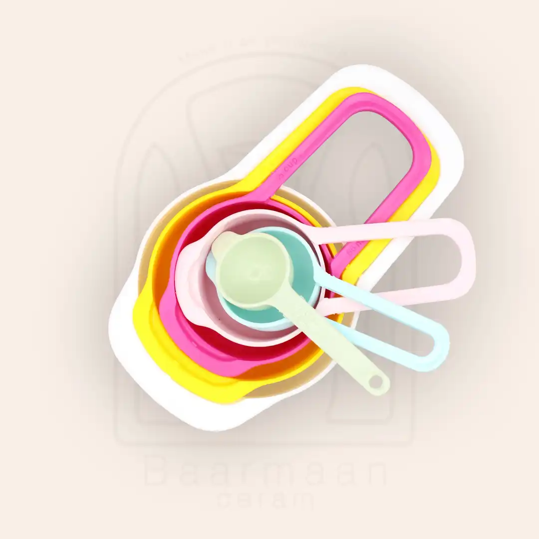 پیمانه پلاستیکی 6 عددی