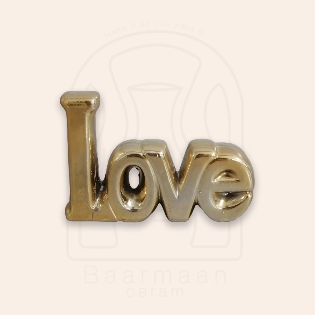 قالب حروف انگلیسی لاو Love آسنات مولد