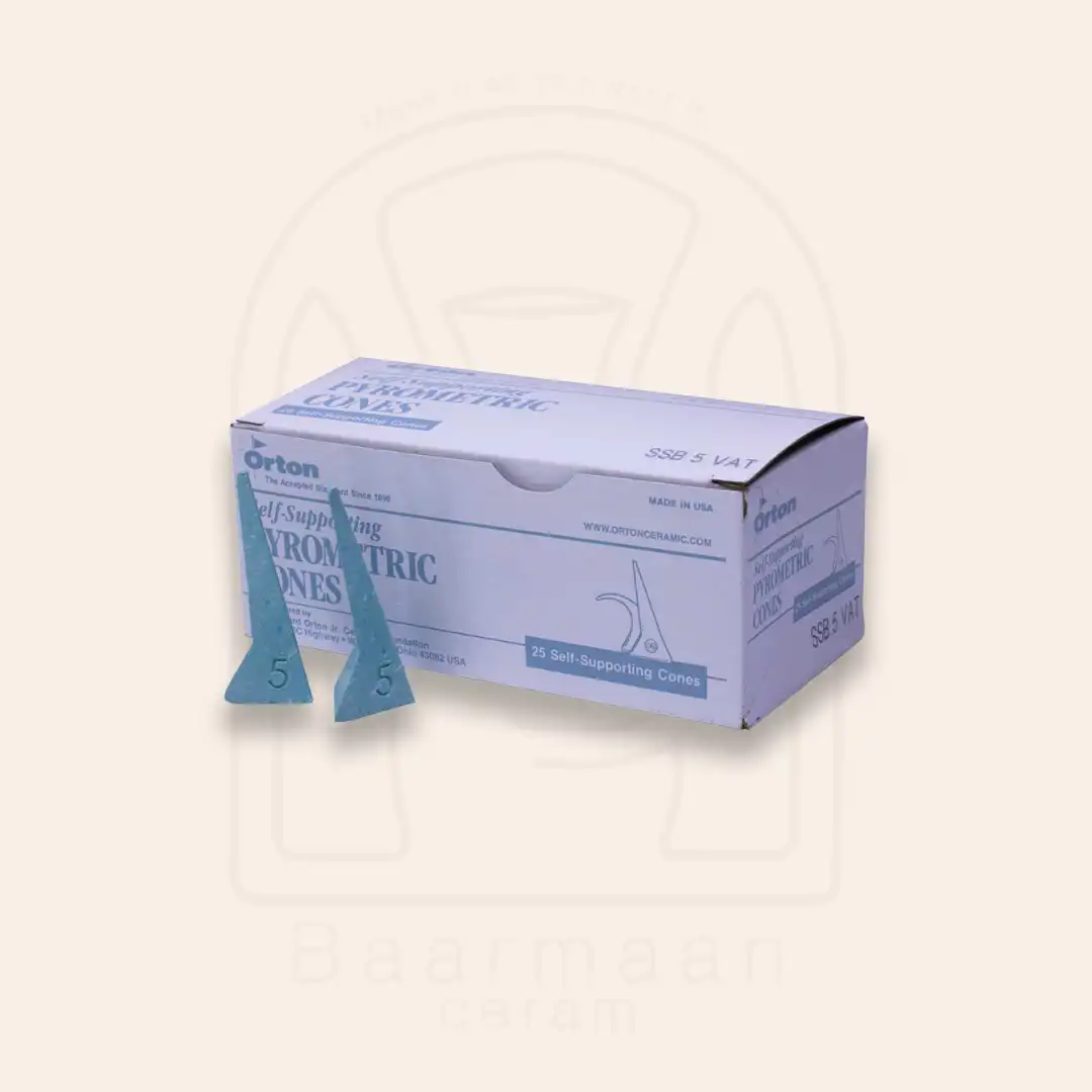 مخروط زگر 1186 درجه سانتیگراد (CONE 5)