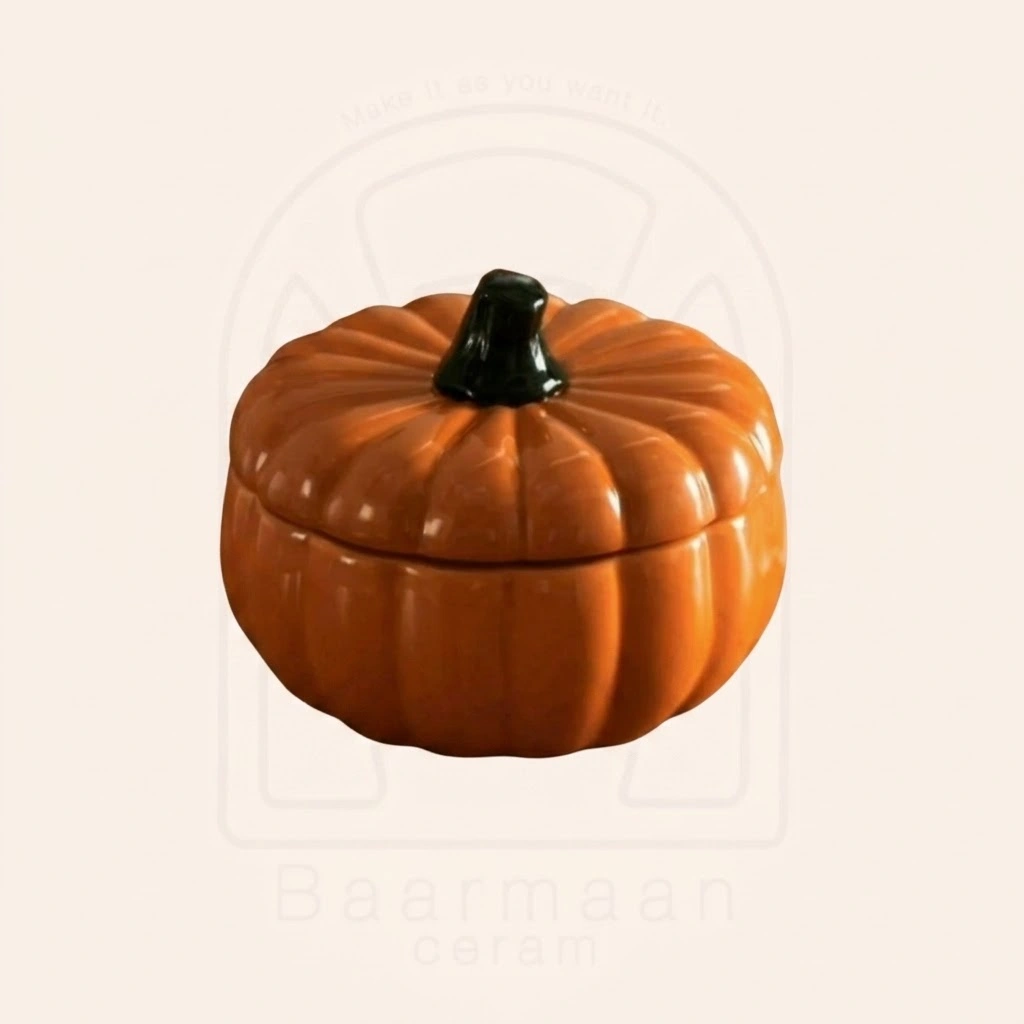 قالب شکلات خوری کدو صوفی سرام کد ۵۹۰